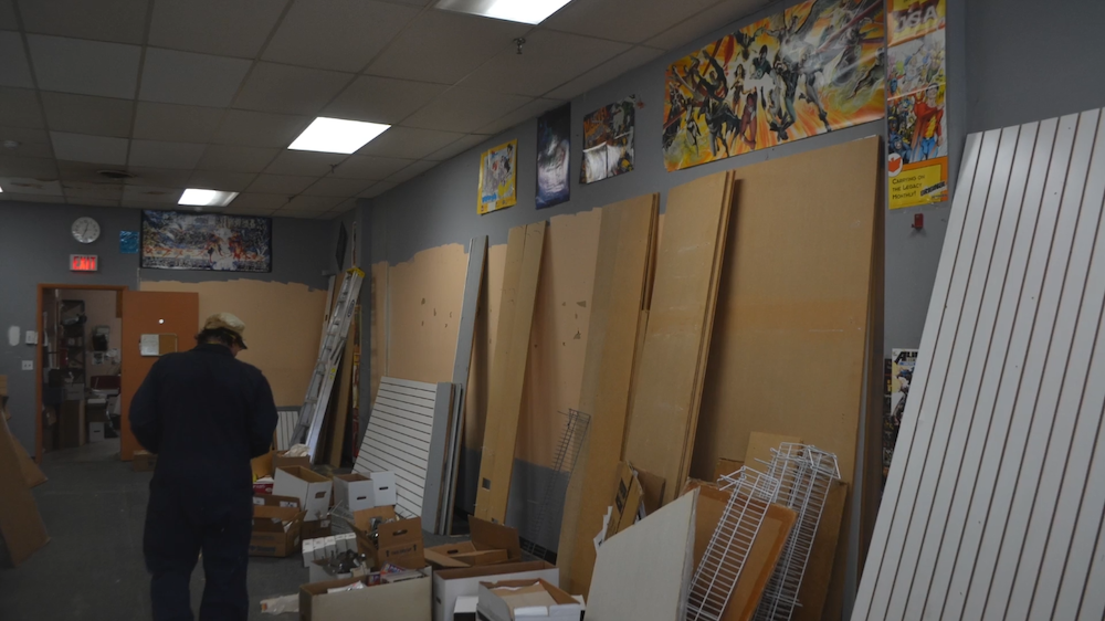 Closing a beloved comic shop.